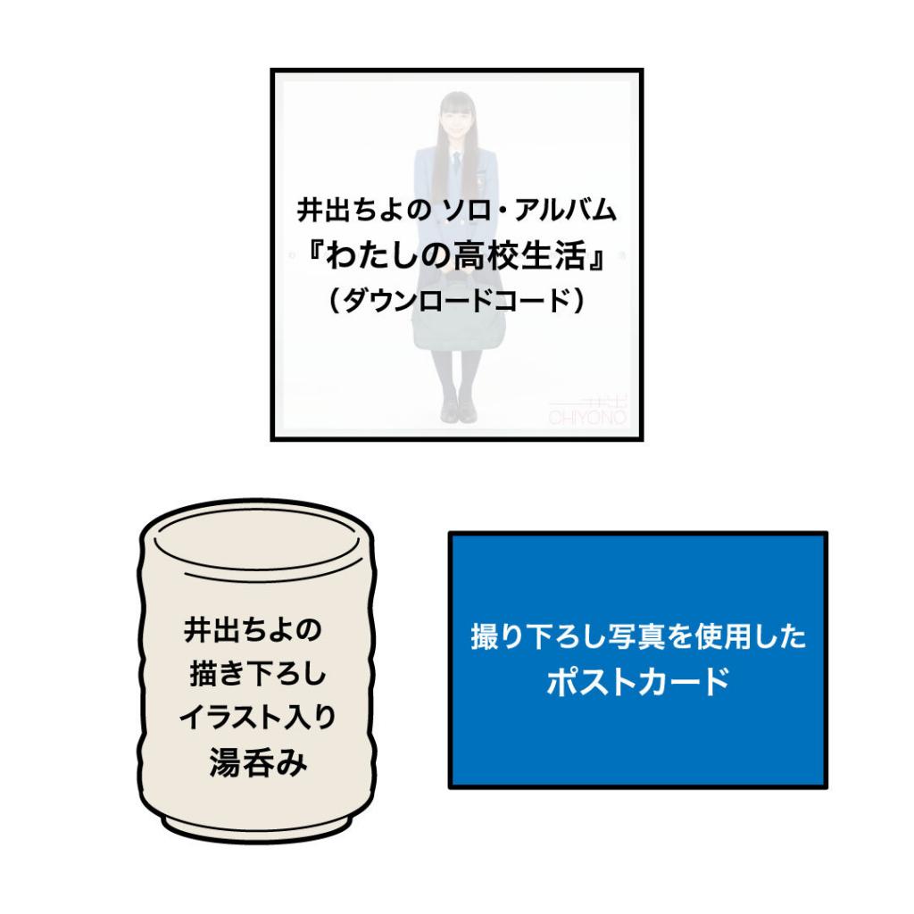 【完全受注生産】井出ちよの(3776)『わたしの高校生活』湯呑み付きセット